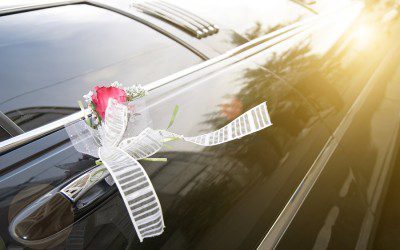 Here Comes the Bride in Luxurious Wedding Transportation